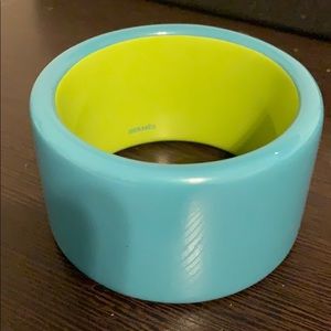 Hermes Assam lacquered wood bangle